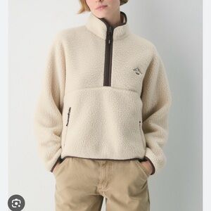 Aritzia TNA polartec thermal pro 1/2 zip high hip